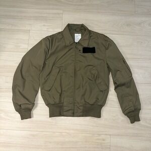 Vintage 80's USAF Flyers Flight Jacket Lightweight Mens Large Bomber Military